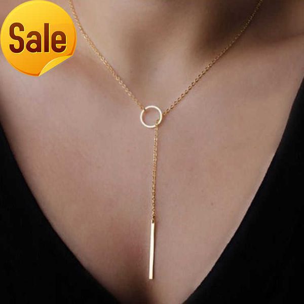 yongze lariat latest women gold long thin chain bar drop delicate statement necklace, Silver
yongze lariat latest women gold long thin chain bar drop delicate statement necklace, Silver