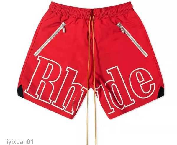 designer rhude men's shorts loose letter reflective capris hip hop casual couple mens sports pants women fashion street brand clothing, White;black
designer rhude men's shorts loose letter reflective capris hip hop casual couple mens sports pants women fashion street brand clothing, White;black