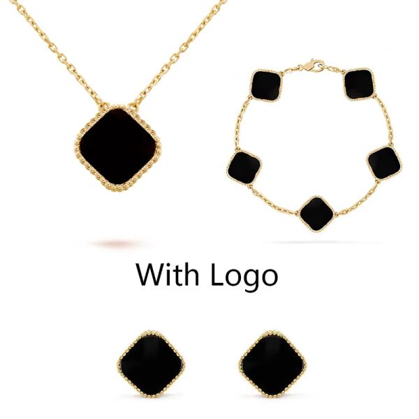 designer bag amber gem clover necklace designer jewelry set pendant necklace bracelet earrings gold silver mother of pearl green flower neck, Black
designer bag amber gem clover necklace designer jewelry set pendant necklace bracelet earrings gold silver mother of pearl green flower neck, Black
