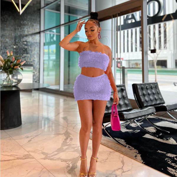 two piece dress fur club 2 skirt sets summer women clothes luxury party black elegant knit set outfit 230512, White
two piece dress fur club 2 skirt sets summer women clothes luxury party black elegant knit set outfit 230512, White