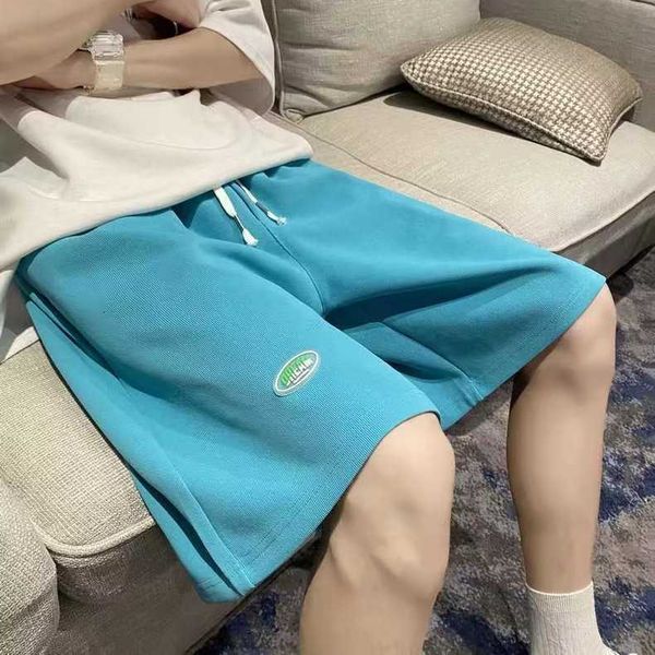 men's shorts shirts less clothing casual summer new loose fitting youth knitting trend wearing five piece pants for outerwear, White;black
men's shorts shirts less clothing casual summer new loose fitting youth knitting trend wearing five piece pants for outerwear, White;black