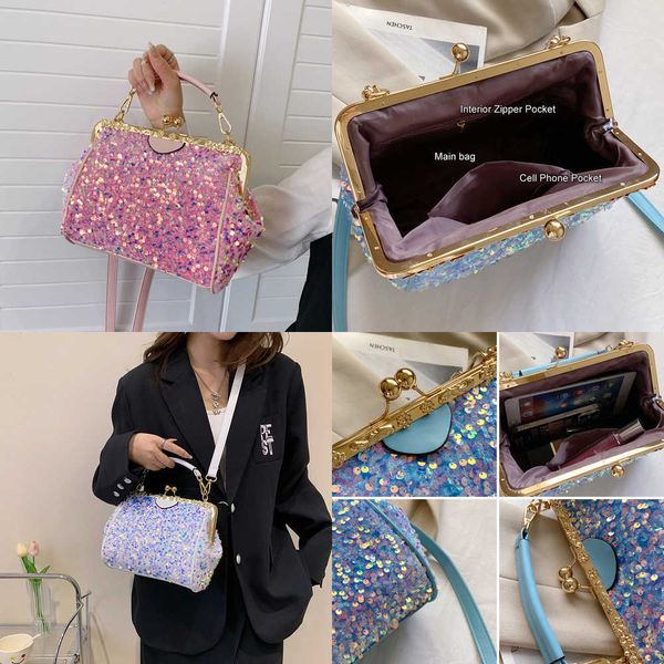 nxy luxury designer purses and handbags for women sequined tote bag shining fashion crossbody bags lady shoulder evening clutch 230424
nxy luxury designer purses and handbags for women sequined tote bag shining fashion crossbody bags lady shoulder evening clutch 230424