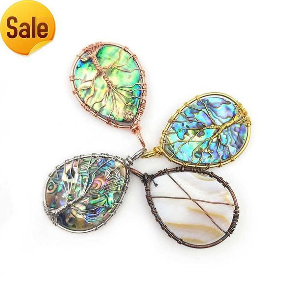 natural abalone shell pear shape pendant gold wire wrapped handmade life tree charm jewelry set christmas gifts for women men, Silver
natural abalone shell pear shape pendant gold wire wrapped handmade life tree charm jewelry set christmas gifts for women men, Silver