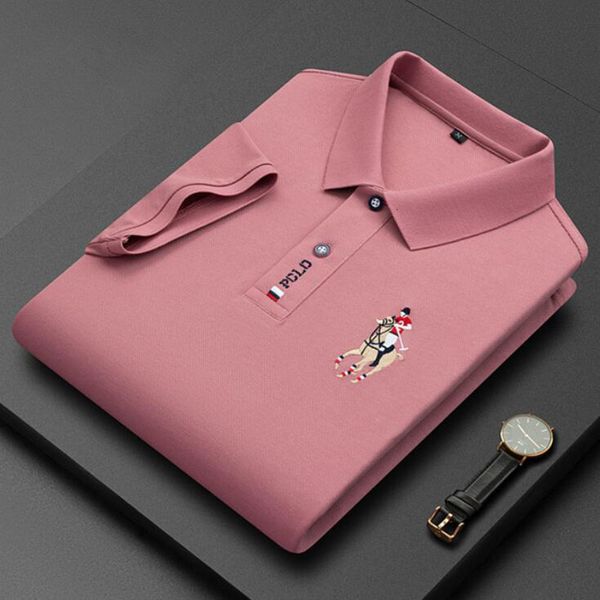men's polos breathable jacket luxury cotton embroidered business short sleeve polo shirt solid color lapel men casual korean fashion 23, White;black
men's polos breathable jacket luxury cotton embroidered business short sleeve polo shirt solid color lapel men casual korean fashion 23, White;black
