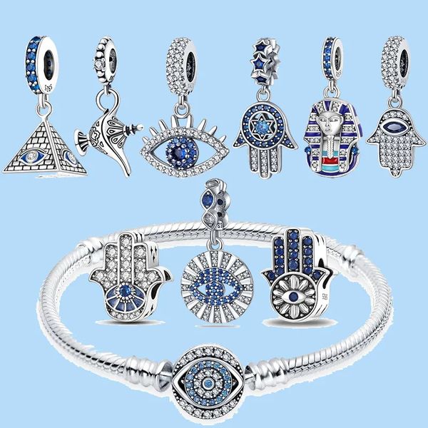 925 sterling silver charms for pandora jewelry beads women jewelry new egyptian pharaoh demon eye, Black
925 sterling silver charms for pandora jewelry beads women jewelry new egyptian pharaoh demon eye, Black