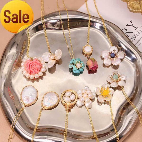 925 sterling silver choker necklace natural freshwater pearl flower pendant necklace for women fashion jewelry
925 sterling silver choker necklace natural freshwater pearl flower pendant necklace for women fashion jewelry