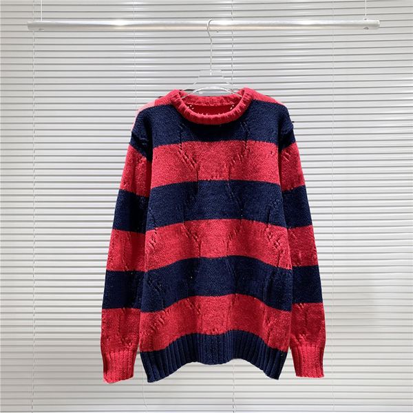 2023 women's sweaters designer hoodie sweater double letter hollow jacquard stripe splicing paris women red blue white green s-2xl, White;black
2023 women's sweaters designer hoodie sweater double letter hollow jacquard stripe splicing paris women red blue white green s-2xl, White;black
