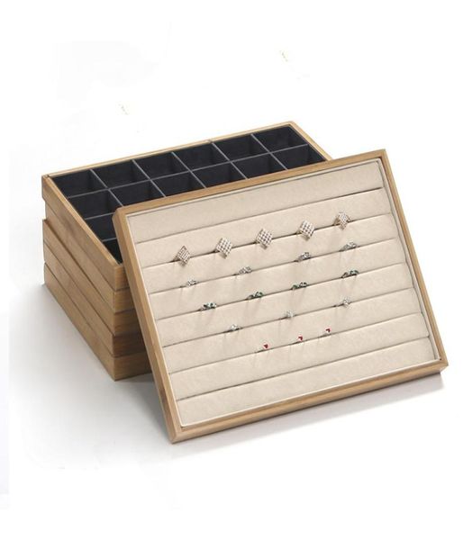 bamboo velvet jewelry display tray ring earring necklace bracelet pendant display organizer jewelry storage box9429759, Black
bamboo velvet jewelry display tray ring earring necklace bracelet pendant display organizer jewelry storage box9429759, Black