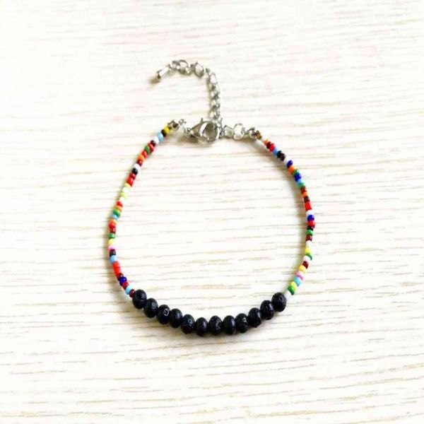 fashion adjustable bracelet rainbow bracelets multi color mini lava stone bracelet beaded bangle colorful2294498, Black
fashion adjustable bracelet rainbow bracelets multi color mini lava stone bracelet beaded bangle colorful2294498, Black