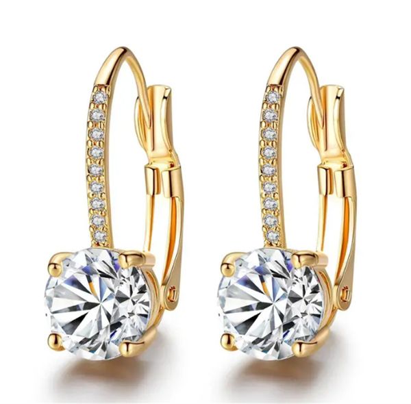 gorgeous zircon clip earrings - the perfect accessory for a romantic wedding look, Golden
gorgeous zircon clip earrings - the perfect accessory for a romantic wedding look, Golden