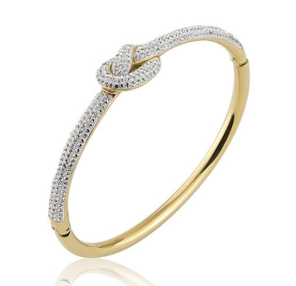 bangle stainless steel jewelry crystal bracelets casting concentric knot for women039s who love gifts whole1059197, Black
bangle stainless steel jewelry crystal bracelets casting concentric knot for women039s who love gifts whole1059197, Black