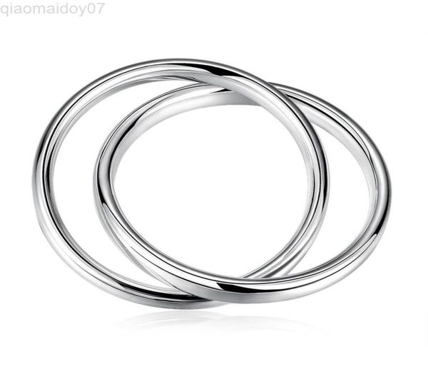 new style 925 silver bracelet 925 sterling silver jewelry bracelet is smooth and twice the diameter l2208126033621, Black
new style 925 silver bracelet 925 sterling silver jewelry bracelet is smooth and twice the diameter l2208126033621, Black