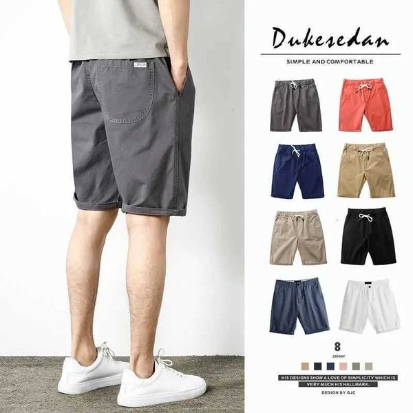 men's shorts summer capri color beach khaki korean slim fit casual pants, White;black
men's shorts summer capri color beach khaki korean slim fit casual pants, White;black