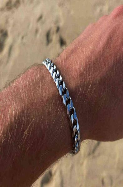 men039s bracelet homme stainless steel cuban link chains bracelets for men chain on hand accessories 357mm jewelry5625507, Black
men039s bracelet homme stainless steel cuban link chains bracelets for men chain on hand accessories 357mm jewelry5625507, Black