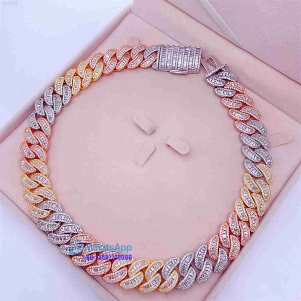 fine hip hop jewelry necklace s925 solid silver 20mm tri color plated tone iced out cuban link chain
fine hip hop jewelry necklace s925 solid silver 20mm tri color plated tone iced out cuban link chain