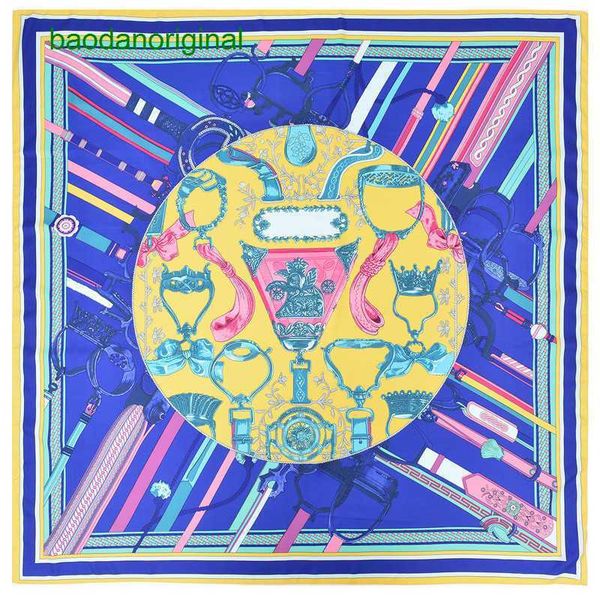 hemres designer scarves new saddle decoration print 130cm women's twill silk satin large square shawl scarf ty5p, Blue;gray
hemres designer scarves new saddle decoration print 130cm women's twill silk satin large square shawl scarf ty5p, Blue;gray