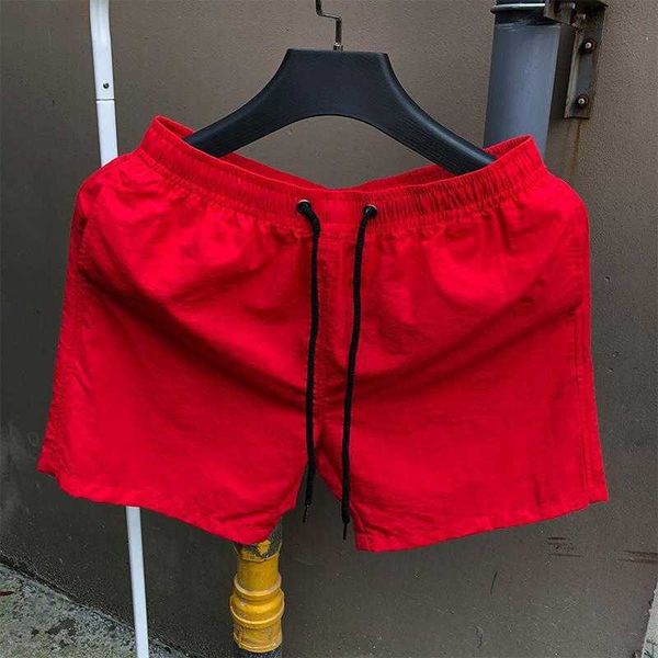men's shorts quick drying pants quarter summer beach korean version loose and thin sports trend, White;black
men's shorts quick drying pants quarter summer beach korean version loose and thin sports trend, White;black