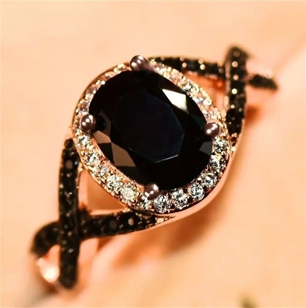 gorgeous black zircon ring - exquisite large oval stone women's wedding ring bridal engagement ring jewelry, Golden;silver
gorgeous black zircon ring - exquisite large oval stone women's wedding ring bridal engagement ring jewelry, Golden;silver