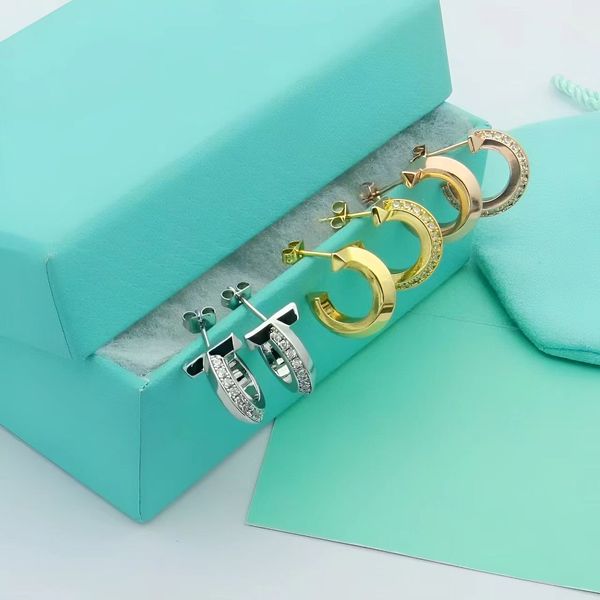 brand classic t designer earrings for women fashionable new titanium steel 18k gold diamond earrings high-quality luxury earrings jewelry, Golden
brand classic t designer earrings for women fashionable new titanium steel 18k gold diamond earrings high-quality luxury earrings jewelry, Golden