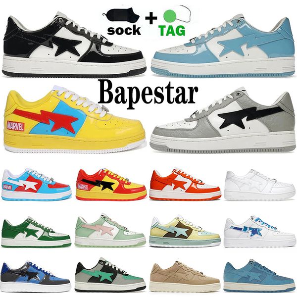 2023 designer bapesta running shoes platform bapestar sneakers mens women shark black white camo combo pink bapestas baped sk8 sta plate-for
2023 designer bapesta running shoes platform bapestar sneakers mens women shark black white camo combo pink bapestas baped sk8 sta plate-for