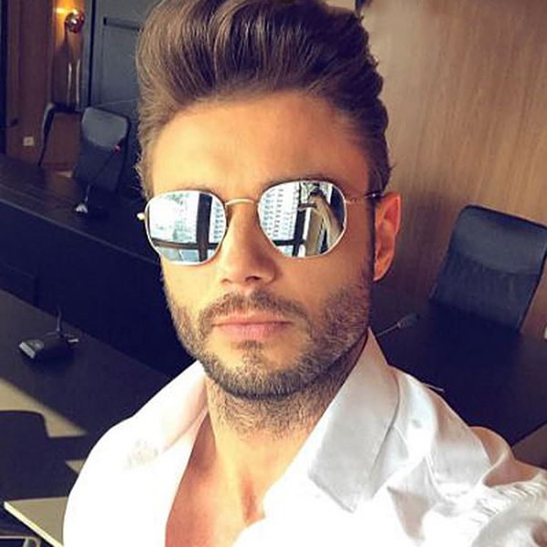 classic hexagon sunglasses men women stylish designer polygonal sun glasses outdoor uv protection shades for with case, White;black
classic hexagon sunglasses men women stylish designer polygonal sun glasses outdoor uv protection shades for with case, White;black