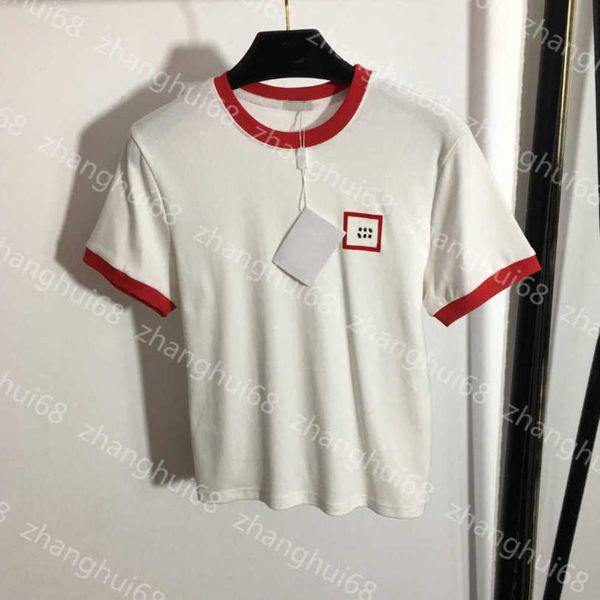 23ss tee t shirt womens designer clothing womens t-shirt round neck pure cotton monogram short sleeved t-shirt on the chest womens clothes a, White
23ss tee t shirt womens designer clothing womens t-shirt round neck pure cotton monogram short sleeved t-shirt on the chest womens clothes a, White