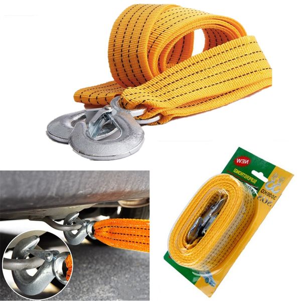 heavy duty car tow rope strap belt high strength nylon strap with strong metal hook towing cable for trailer
heavy duty car tow rope strap belt high strength nylon strap with strong metal hook towing cable for trailer