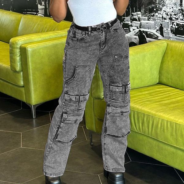 women's pants s cargo pant harajuku vintage washed and old sweatpant clothing casual straight multi pocket women 230512, Black;white
women's pants s cargo pant harajuku vintage washed and old sweatpant clothing casual straight multi pocket women 230512, Black;white