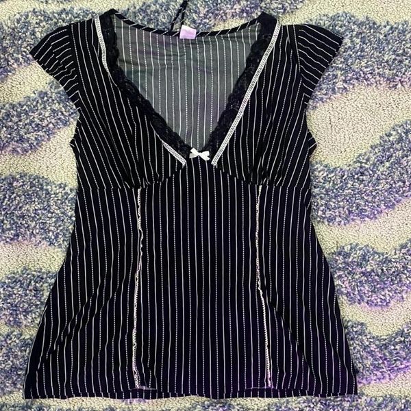 t-shirt y2k grunge retro short sleeve pullovers tees vintage striped lace trim v neck tshirt women summer casual harajuku clothes, White
t-shirt y2k grunge retro short sleeve pullovers tees vintage striped lace trim v neck tshirt women summer casual harajuku clothes, White