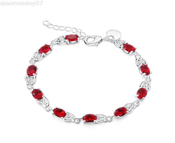 beautiful 925 silver bracelet red zircon woman bracelet high jewelry gift l2208082518877, Black
beautiful 925 silver bracelet red zircon woman bracelet high jewelry gift l2208082518877, Black