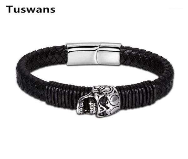 bangle retro leather skull bracelet for men punk rock style bangles 316l stainless steel magnetic masculine gift18675261, Black
bangle retro leather skull bracelet for men punk rock style bangles 316l stainless steel magnetic masculine gift18675261, Black