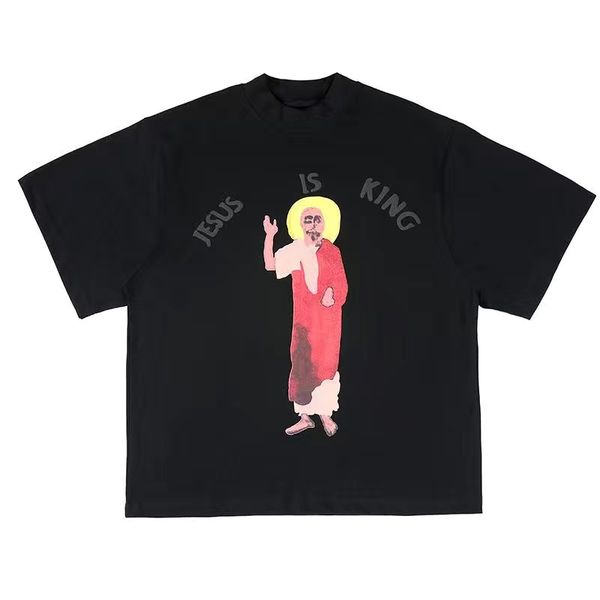 fashion designer mens tshirts high version cpfm brand jesus king three god oil painting tees street loose short sleeve t-shirt asia size s-x, White;black
fashion designer mens tshirts high version cpfm brand jesus king three god oil painting tees street loose short sleeve t-shirt asia size s-x, White;black