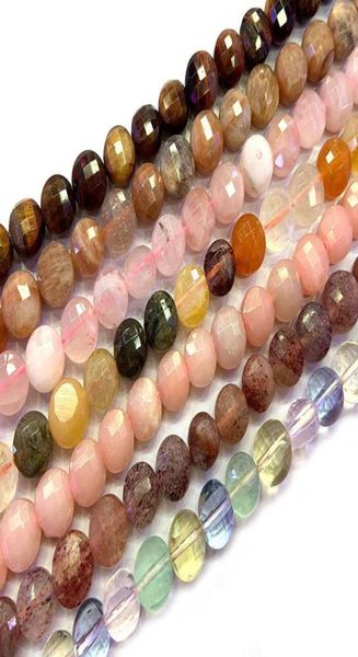78mm natural gem stone quartz faceted coin button spacer diy loose for jewelry making women beads accessories gift4882965, Black
78mm natural gem stone quartz faceted coin button spacer diy loose for jewelry making women beads accessories gift4882965, Black