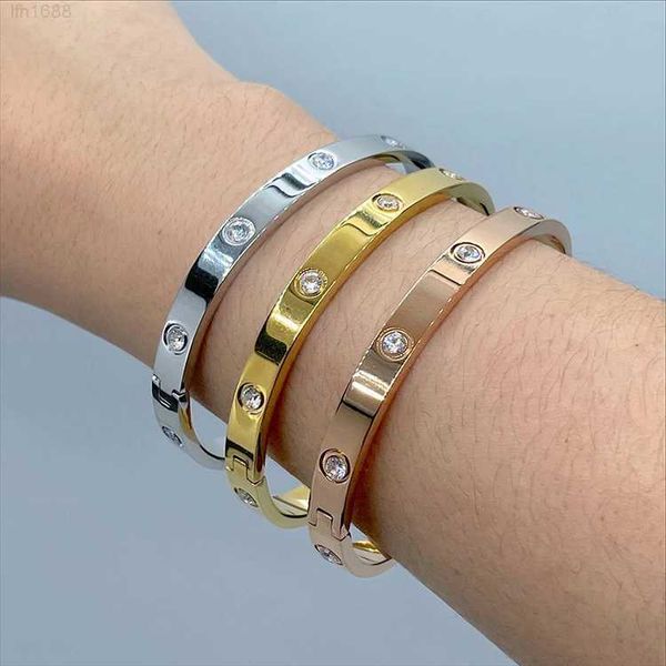 love mens women jewelry luxury bangles cubic zircon stainless steel gemstone bracelet, Golden;silver
love mens women jewelry luxury bangles cubic zircon stainless steel gemstone bracelet, Golden;silver