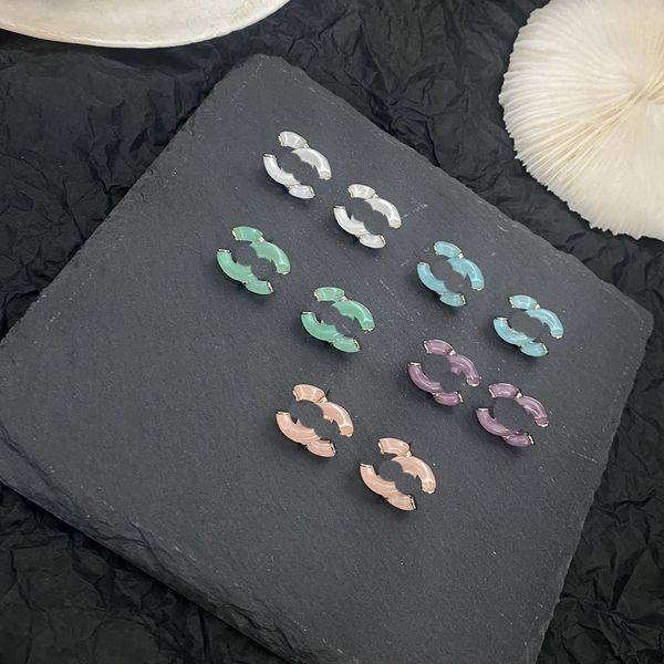 5 style designers double letter earrings charm new solid color earrings love logo stamp earrings luxury wedding gift jewelry accessories who, Golden
5 style designers double letter earrings charm new solid color earrings love logo stamp earrings luxury wedding gift jewelry accessories who, Golden