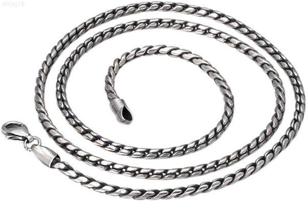 vintage 925 sterling silver thin rope chain necklace for men women 2.5mm 18-30 inches
vintage 925 sterling silver thin rope chain necklace for men women 2.5mm 18-30 inches