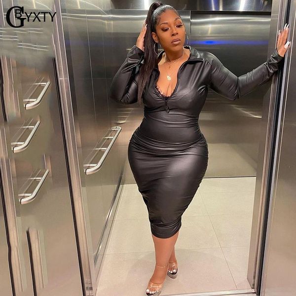 plus size dresses gbyxty size 4xl autumn winter black pu leather ruched midi for women long sleeve bodycon faux zl1292 230512
plus size dresses gbyxty size 4xl autumn winter black pu leather ruched midi for women long sleeve bodycon faux zl1292 230512