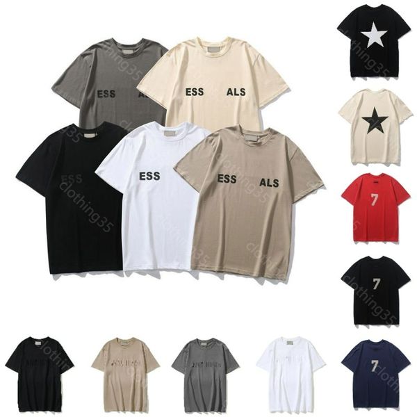designer mens t-shirts ess chest letter laminated print tide short sleeve high street loose oversize casual t-shirt 100% pure cotton for me, White;black
designer mens t-shirts ess chest letter laminated print tide short sleeve high street loose oversize casual t-shirt 100% pure cotton for me, White;black