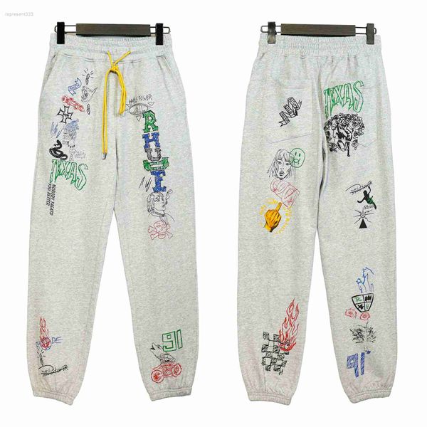 rhude pant high street comics cartoon graffiti handdrawn loose men's and leisure pants guard b333, Black
rhude pant high street comics cartoon graffiti handdrawn loose men's and leisure pants guard b333, Black
