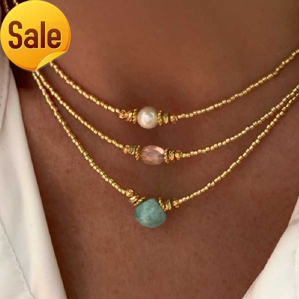 handmade vintage charm choker stylish simple jewelry bijoux gold-color beads natural freshwater pearl pendant necklace women, Silver
handmade vintage charm choker stylish simple jewelry bijoux gold-color beads natural freshwater pearl pendant necklace women, Silver