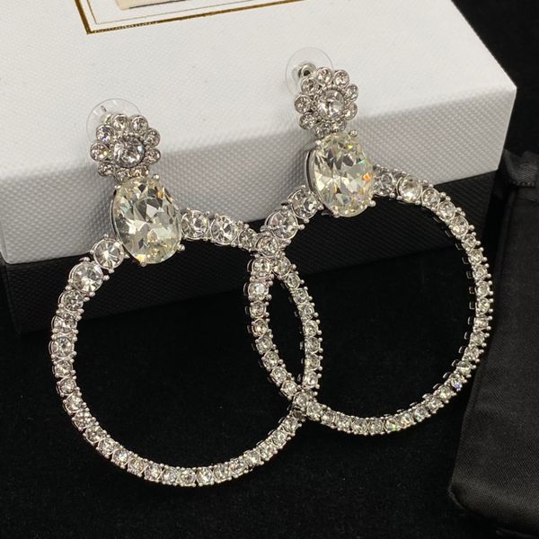 designer hoop earrings fashion gold 925 silver woman jewelry gift engagement for party jewelry accessories, Golden;silver
designer hoop earrings fashion gold 925 silver woman jewelry gift engagement for party jewelry accessories, Golden;silver