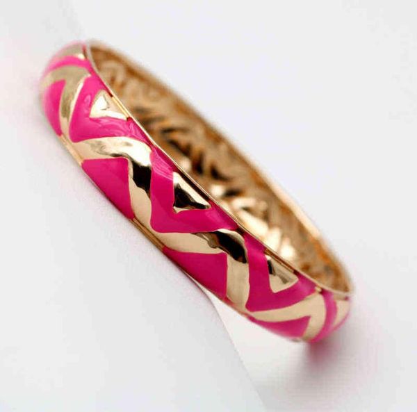 enamel bangles for women fuschia color metal bangle gold plating colorful jewelry fashion new trend accessories bohemia 2021959952924, Black
enamel bangles for women fuschia color metal bangle gold plating colorful jewelry fashion new trend accessories bohemia 2021959952924, Black
