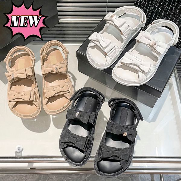 2023 dad sandals designer women grandad sandal quilted platform summer beach slippers slides crystal calf leather casual shoes cnel 22ss lux, Black
2023 dad sandals designer women grandad sandal quilted platform summer beach slippers slides crystal calf leather casual shoes cnel 22ss lux, Black