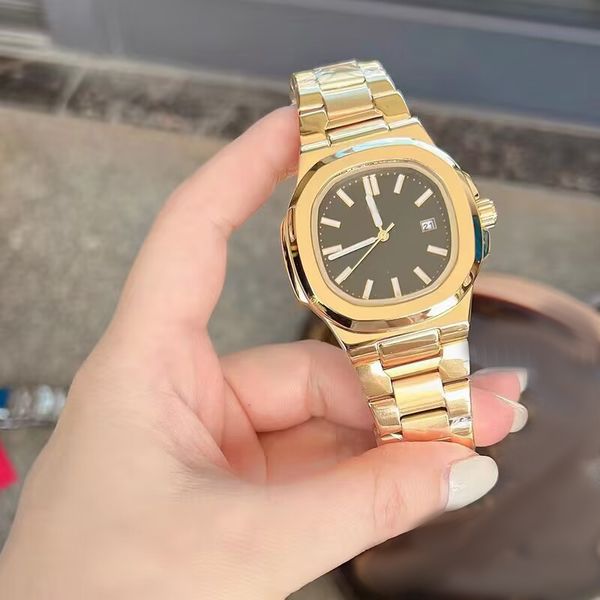 41mm fashion mens designer watches nautilus 5711 watch automatic with sapphire glasses montre femme automatic wristwatch for ladies beautifu, Slivery;brown
41mm fashion mens designer watches nautilus 5711 watch automatic with sapphire glasses montre femme automatic wristwatch for ladies beautifu, Slivery;brown