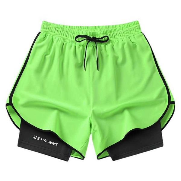 men's shorts sports double layer ice silk quick drying capris new summer loose fashion casual pants for couples, White;black
men's shorts sports double layer ice silk quick drying capris new summer loose fashion casual pants for couples, White;black