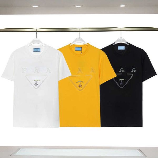 luxury brand sweatshirt men women pr designer t shirt round neck tee 3d embroidery t shirts fashion short sleeved tshirt pullover breathable, White;black
luxury brand sweatshirt men women pr designer t shirt round neck tee 3d embroidery t shirts fashion short sleeved tshirt pullover breathable, White;black