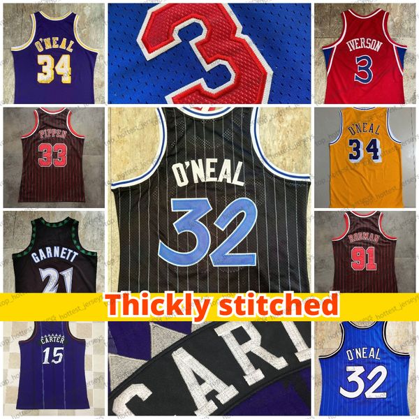 retro men basketball jersey 3 allen iverson mn johnson 32 shaquille oneal 34 allen dennis rodman 15 carter pippen 33 24 8 23 34 whole thick, Black;red
retro men basketball jersey 3 allen iverson mn johnson 32 shaquille oneal 34 allen dennis rodman 15 carter pippen 33 24 8 23 34 whole thick, Black;red