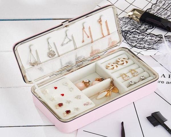 jewelry pouches bags box organizer portable earring holder pu leather storage zipper boxes travel display case13303669, Pink;blue
jewelry pouches bags box organizer portable earring holder pu leather storage zipper boxes travel display case13303669, Pink;blue