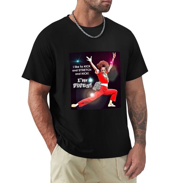 men's polos i'm 50 kick stretch tshirt tshirts man korean fashion mens vintage t shirts 230512, White;black
men's polos i'm 50 kick stretch tshirt tshirts man korean fashion mens vintage t shirts 230512, White;black
