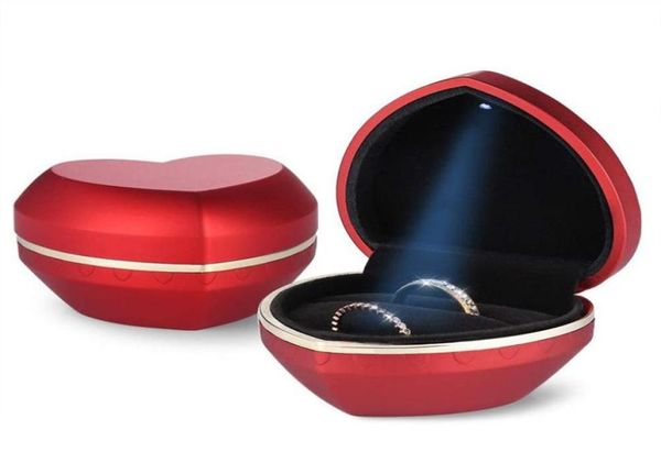 jewelry pouches bags heartshaped led wedding ring box with display storage box premium velvet lining 6 colors to choose birthda4602388, Pink;blue
jewelry pouches bags heartshaped led wedding ring box with display storage box premium velvet lining 6 colors to choose birthda4602388, Pink;blue